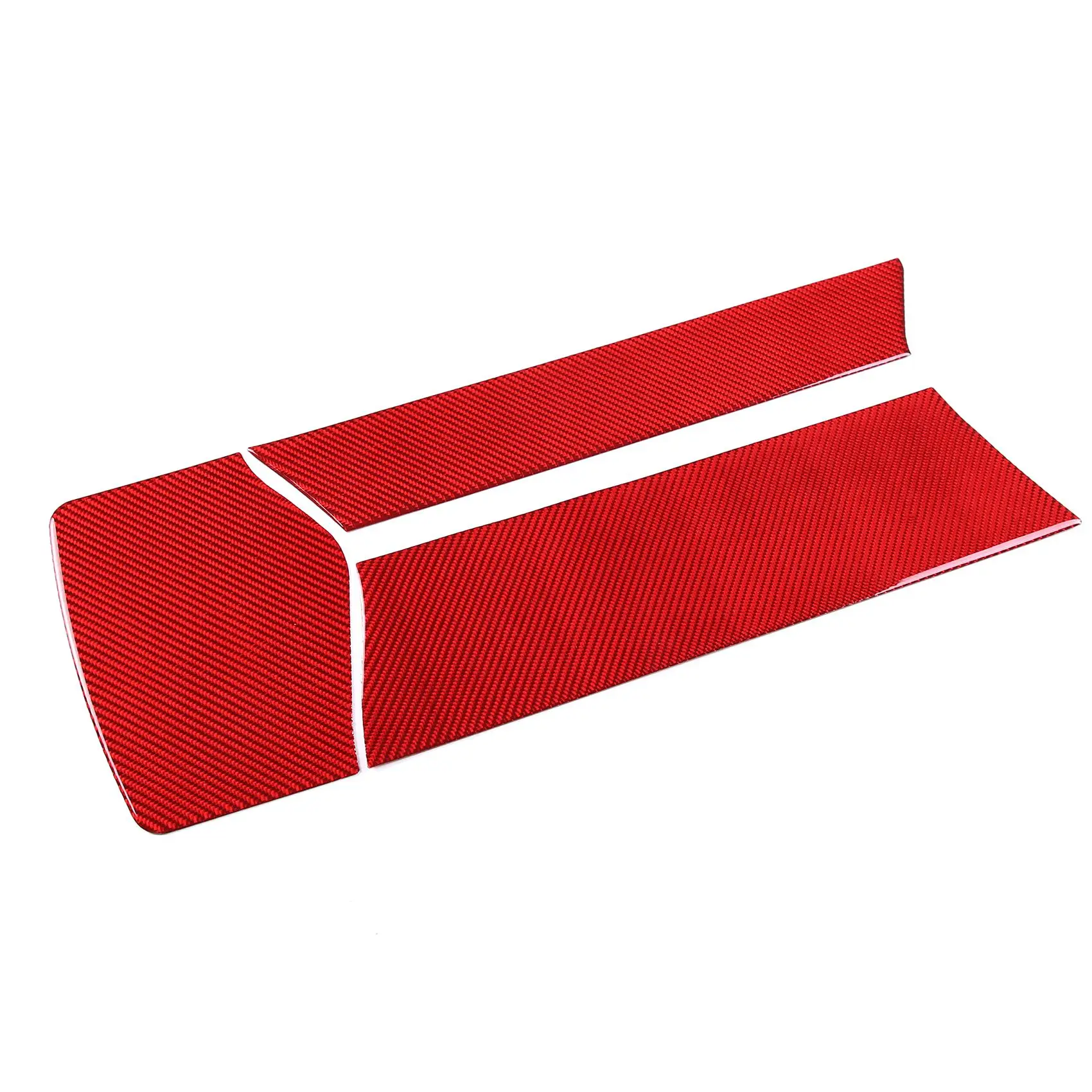 

Автомобильные мягкие наклейки из углеродного волокна для подлокотника, панели, чехла, отделки для-BMW Z4 G29 2017-2020, красный