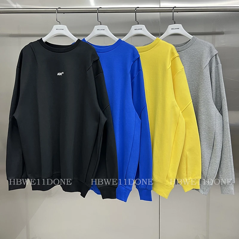 

ADER ERROR spring and autumn couples small label tide casual loose men and women long-sleeved sweatshirt