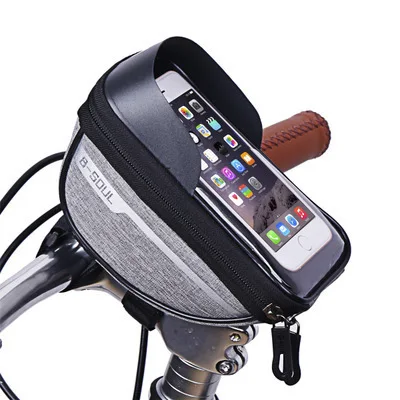 

6.3 Inch Touch Screen Bicycle Bags MTB Cycling Bike Head Tube Bag Bicycle Handlebar Cell Mobile Phone Bag Case Holder For Bike