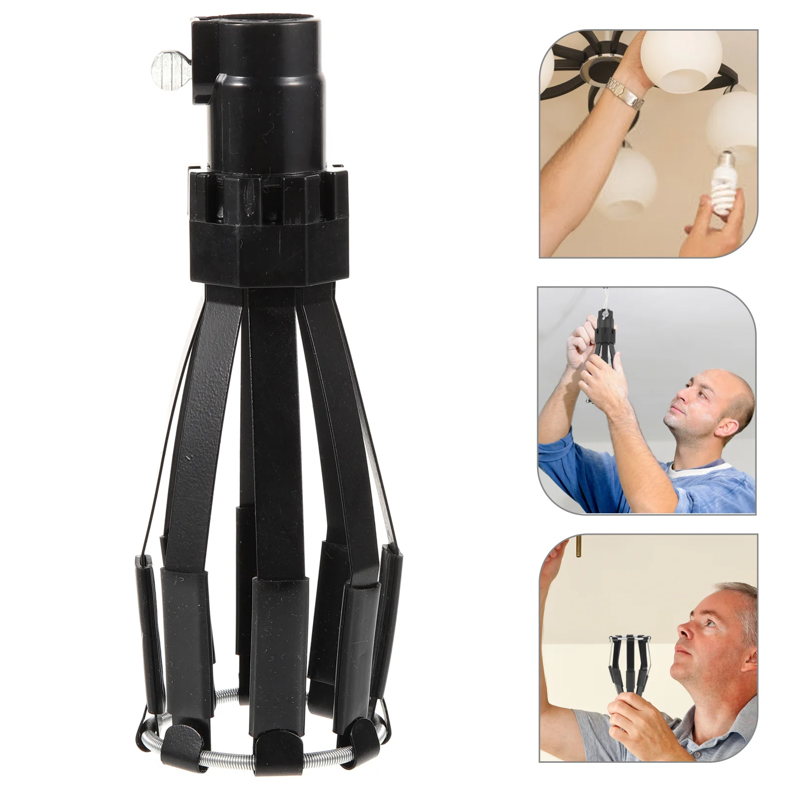 

High-altitude Bulb Picker Broken Light Removal Tool Remover Ceiling Basket Style Changer Pole Ceilings