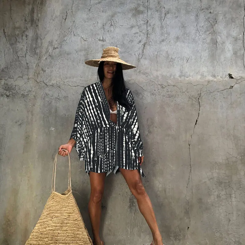 Женская летняя накидка богемные платья пляжные для женщин новинка 2022 Пляжное