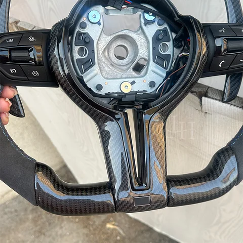 Рулевое колесо из углеродного волокна в сборе Рулевое колесо автомобиля для BMW F10 F11 F30 F31 F34 F32 F33 F36 F20 F21 F22 F23 M3 M6