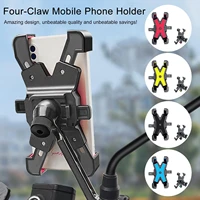 bicycle phone holder motorcycle mobile cellphone stand adjustable 360%c2%b0 gps navigation support bracket for xi m7f6