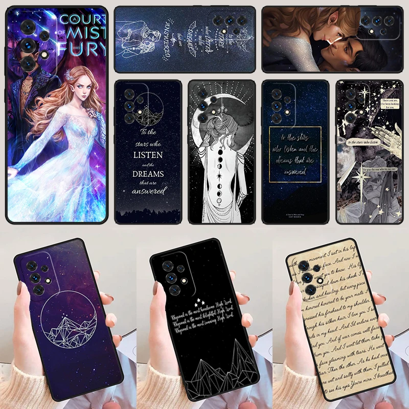 Acotar A Court of Mist and Fury для Samsung A52 A72 A73 A20e A21S A50 A70 A12 A42 A31 A40 A51 A71 A32 A80 A91 чехол телефона
