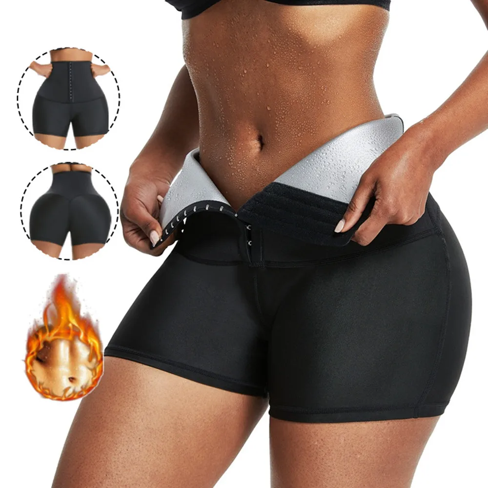 

Sauna Shaper Pants Body Shaper Hot Sweat Sauna Effect Slimming Pants Fitness Short Shapewear Workout Gym Leggings Fitness Shorts