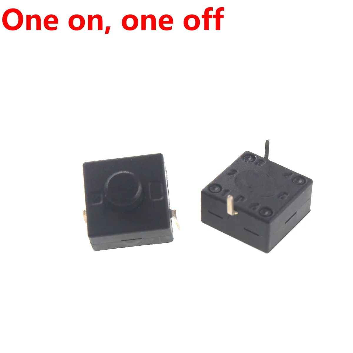 

50 шт., черные мини-переключатели для фонарика Hongqichip