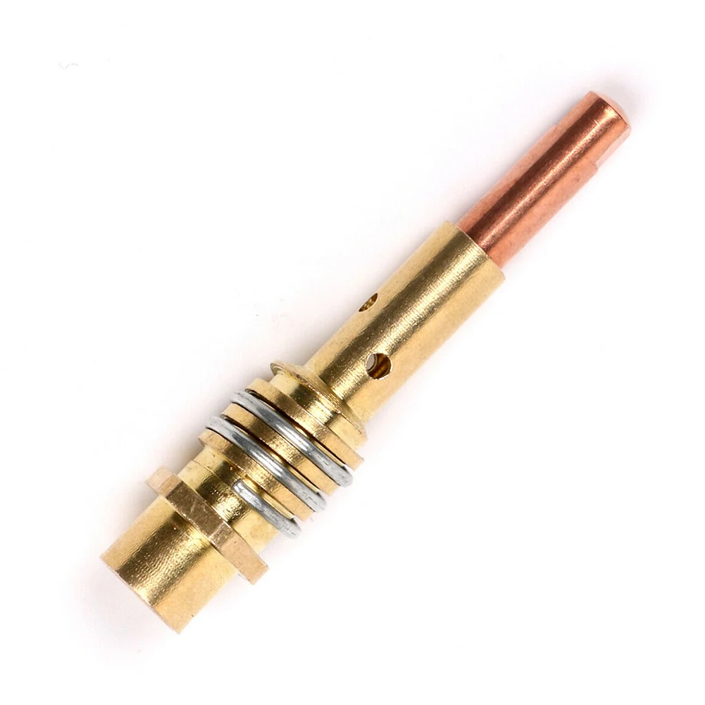 

12Pcs MB15 MIG Welding Nozzle Shroud Contact Tips 0.8mm M6 Tip Holder Kit Nozzle Tip Holder Of 15AK MIG MAG Welding Torch