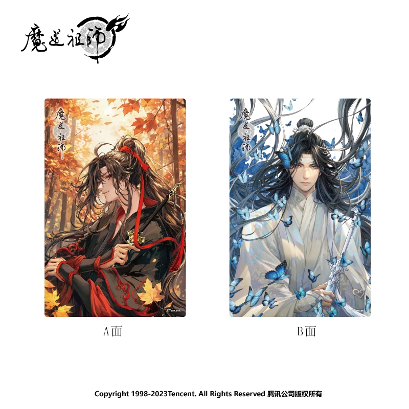 Grandmaster Of Demonic Cultivation MDZS Lan Wangji 2024 серия на день рождения карта Shikishi акриловая модель