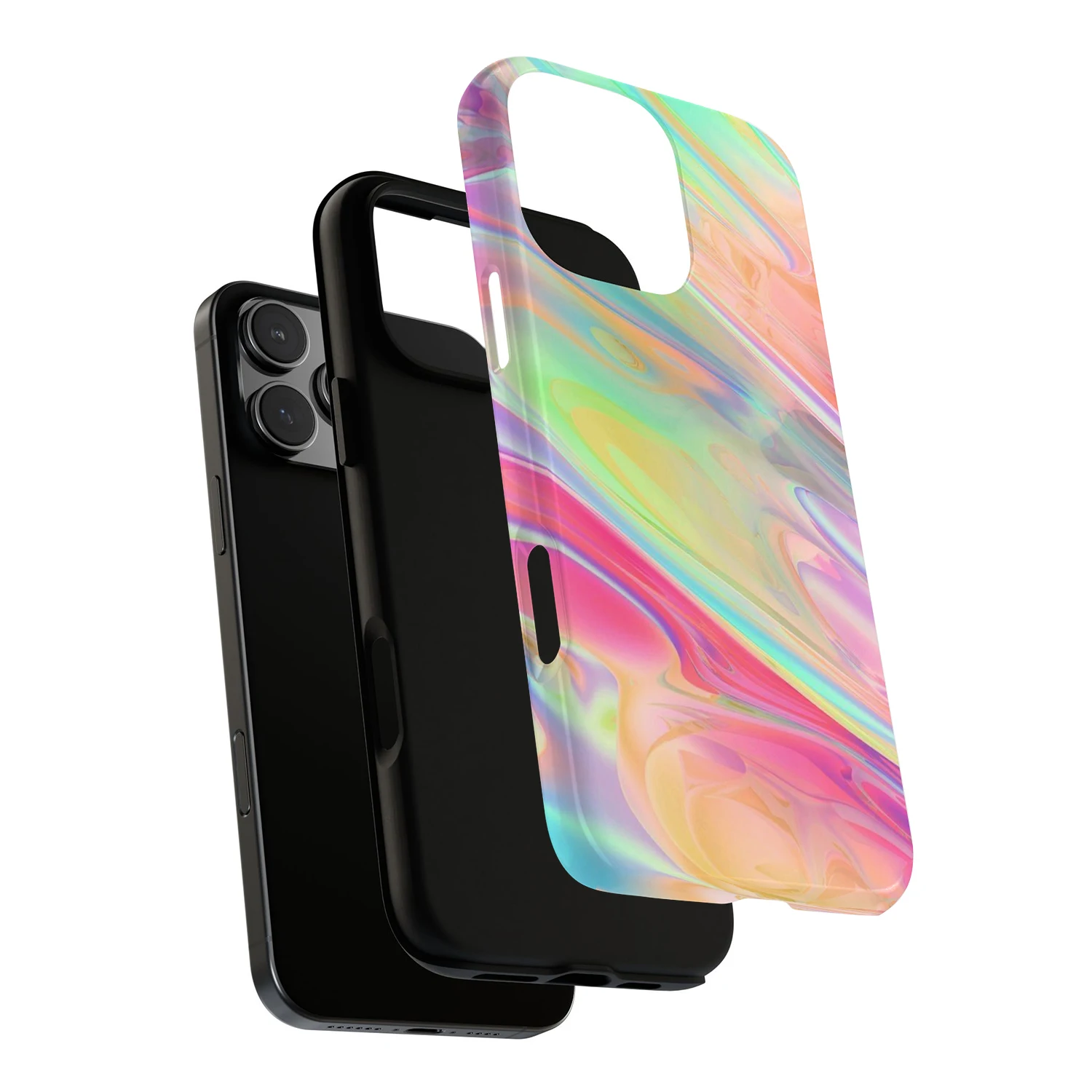 Прочный чехол для телефона Dreamy Gradient для Iphone 17 16E 16 15 14 13 12 11Pro Max 15Plus 16Plus 13Mini 12Mini XSMAX XR X 7 8 Plus (art.: 3920cd2a3f41b) - 3920cd2a3f41b
