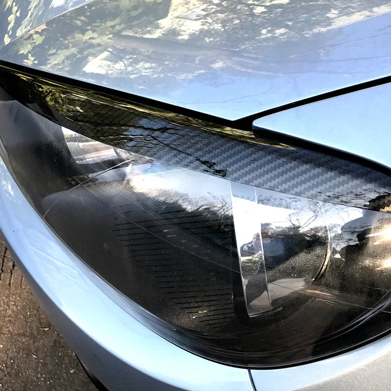 Для Фольксваген Golf VI MK6 MK 6 GTI GTR GTD накладка на фары для бровей и век Крышка глаз