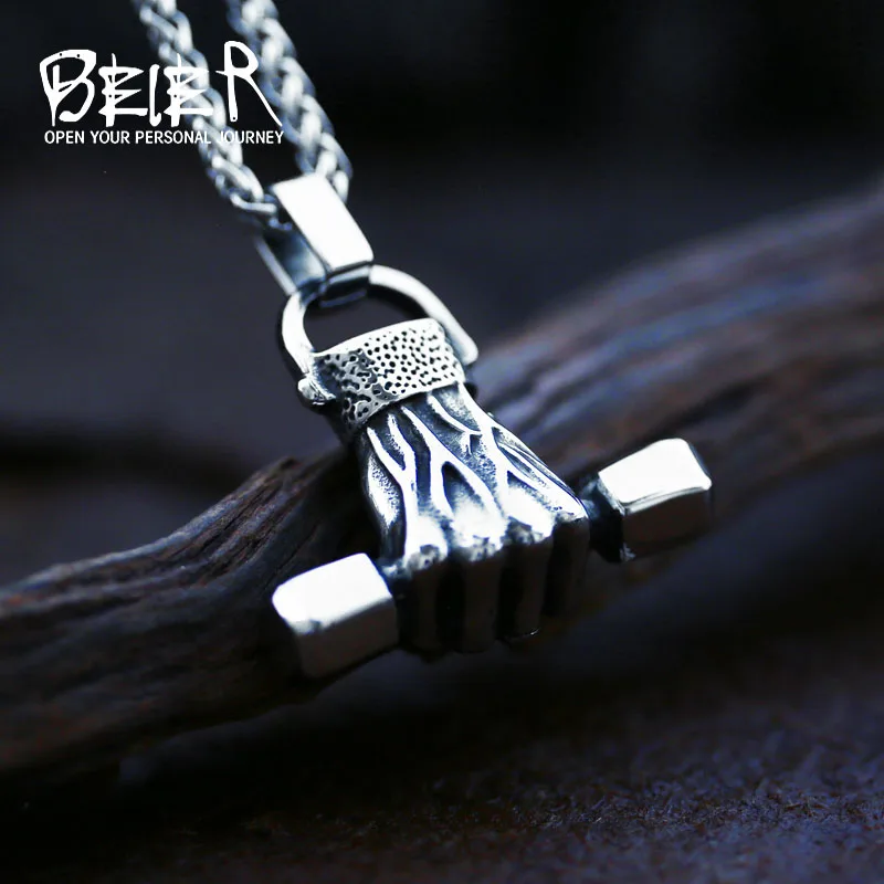 Мужская подвеска в стиле хип-хоп от Beier кулон виде лапы сглаза украшение для рук