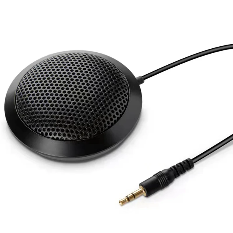 360° Omnidirectional Condenser Microphone Desktop Wired Voice Conference