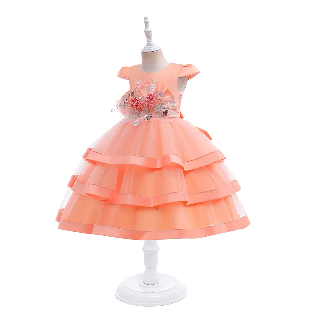 

Новогодняя Детская юбка для девочек Выпускные платья Eleghant для свадебной церемонии Новогодняя одежда для детей