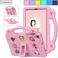 for samsung galaxy tab s6 lite a7 10 4 sm t500 case kids shockproof eva cover for tab a8 10 5 sm x200 s7 fe s8 plus tablet funda