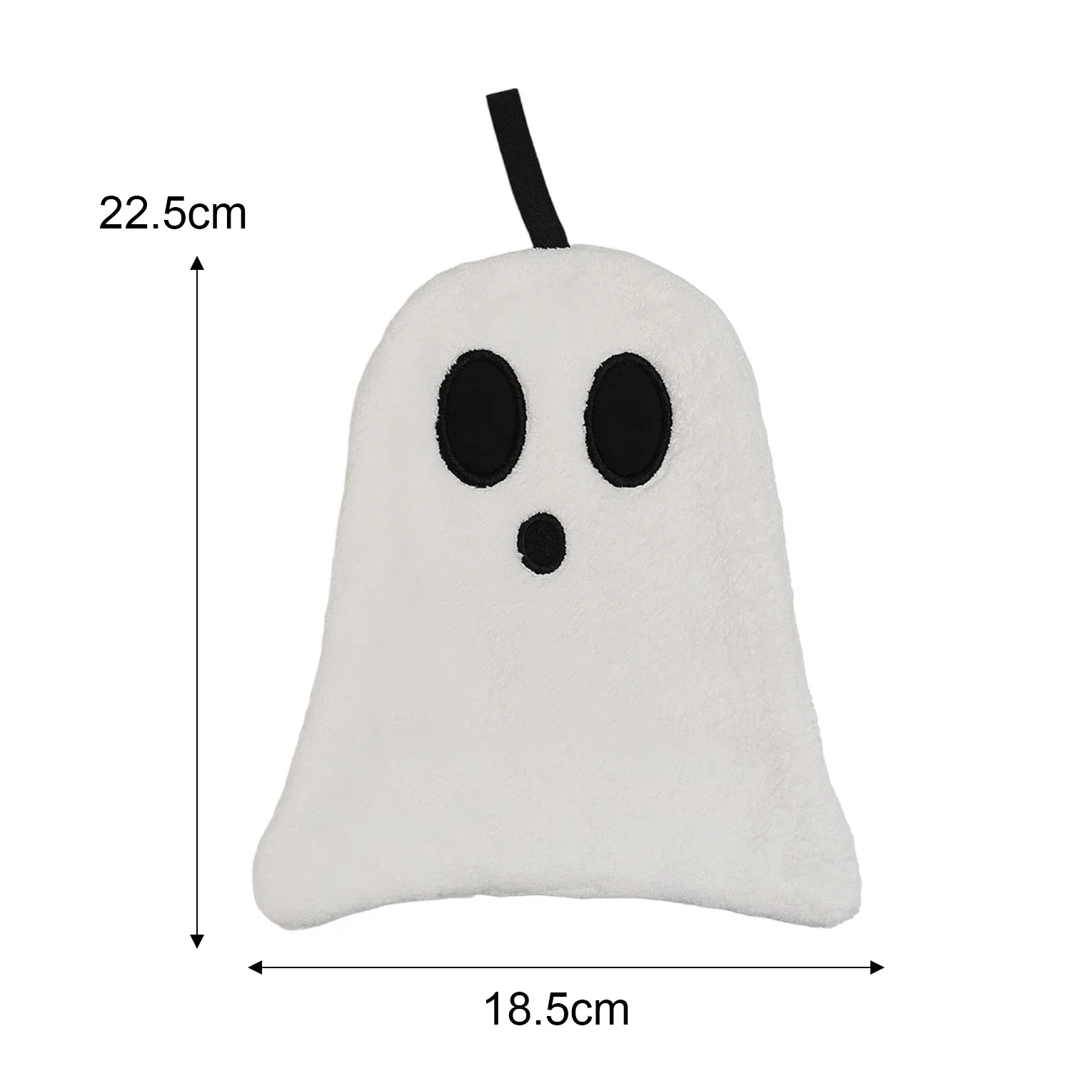 

Полотенца для рук с призраками, коралловый флис, набор из 6 штук