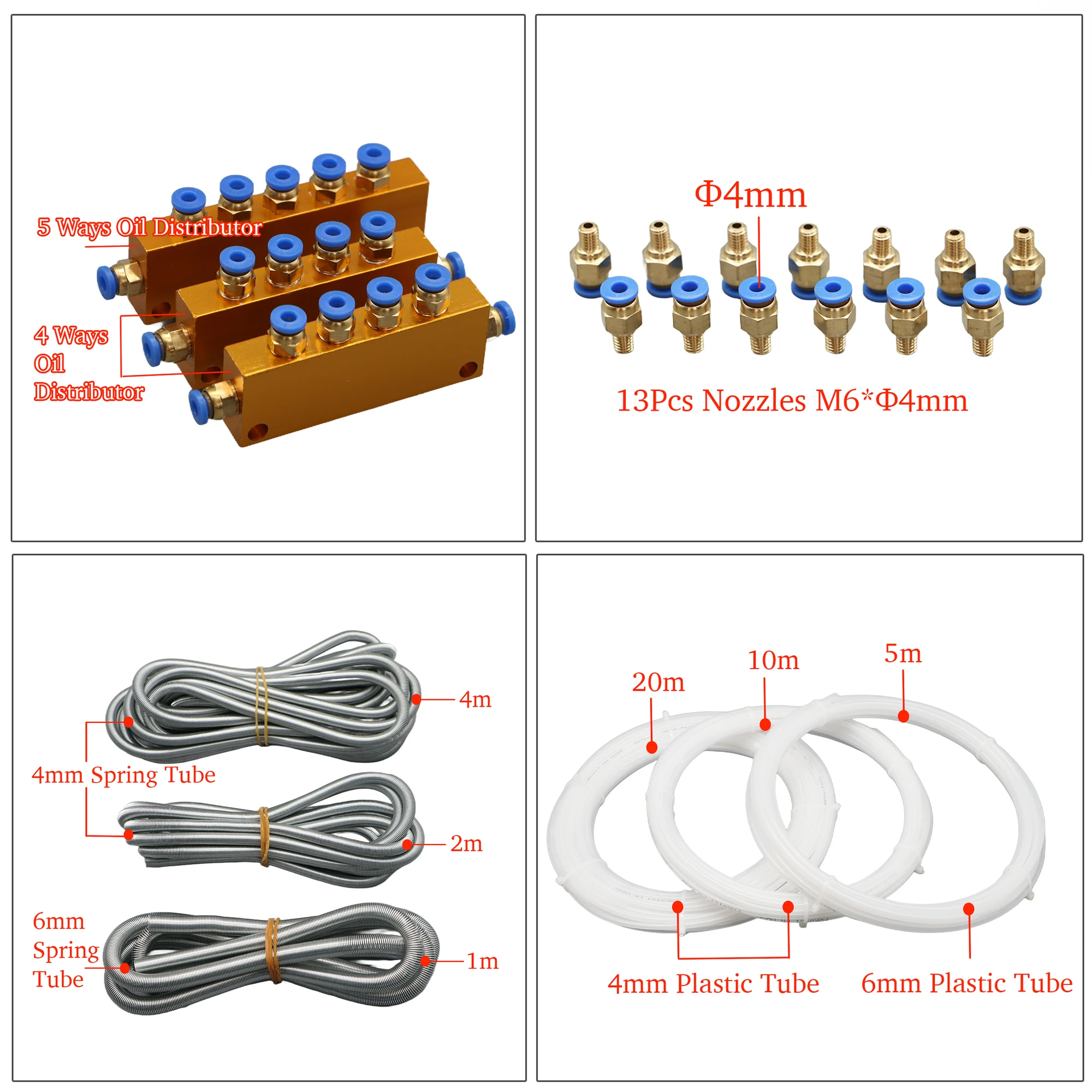 Ручной смазочный насос TZ-5 выход масляного насоса 4 мм 6 для токарного станка с ЧПУ