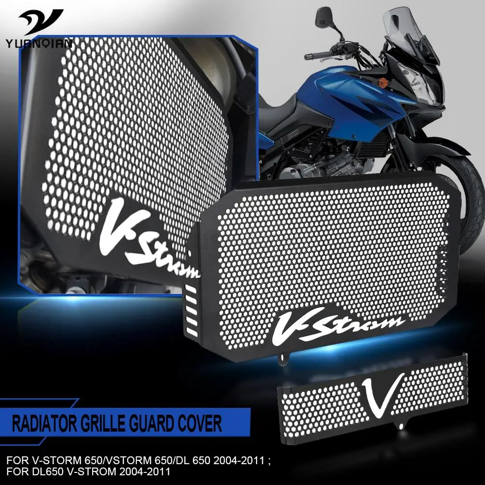 

Аксессуары для мотоциклов, решетка радиатора, решетка гриля, защитные крышки для Suzuki V-STORM 650 VSTORM DL 650 DL650 2004-2011 2010