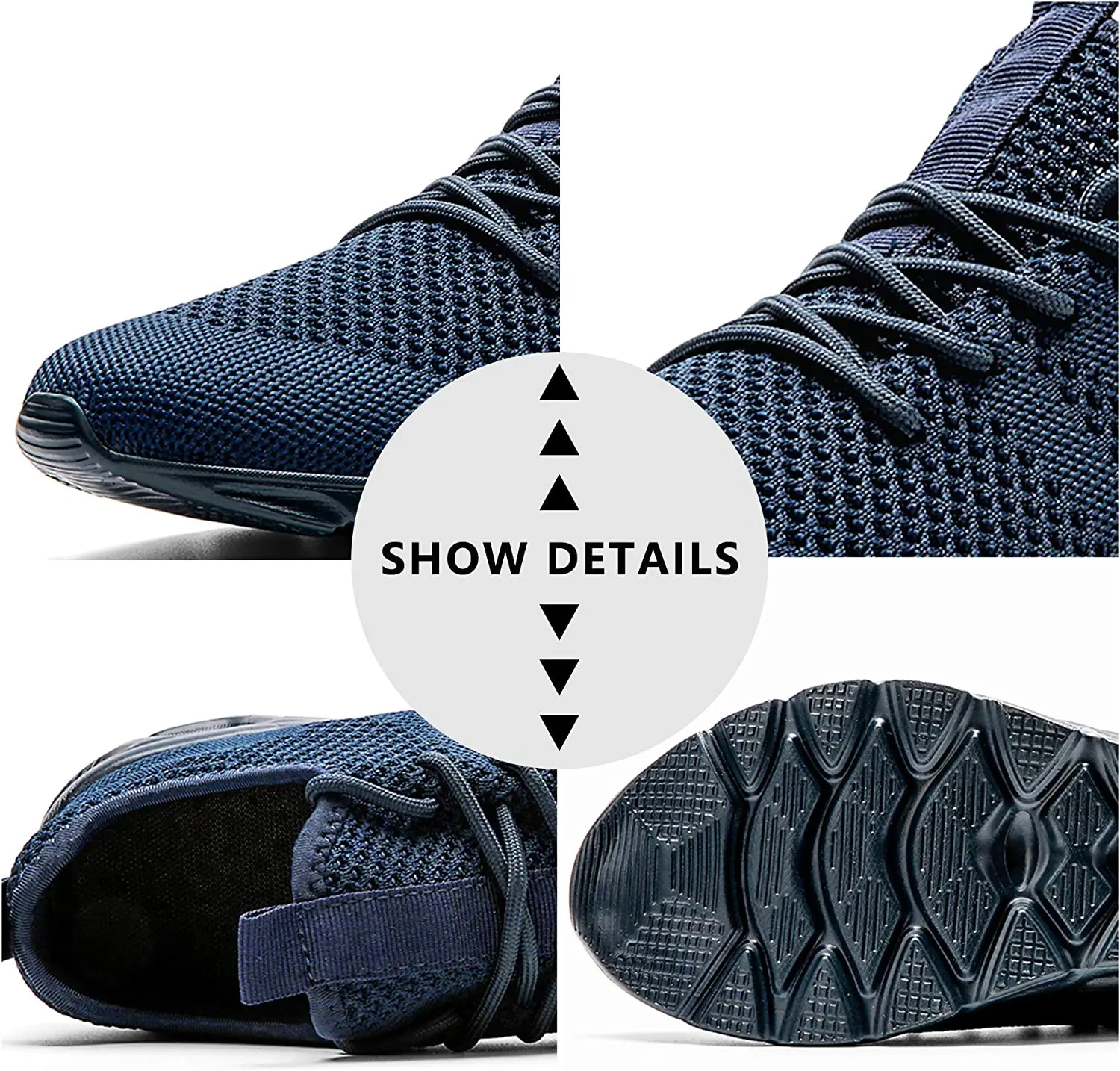 2022 Trend men's casual shoes light sneaker white large size outdoor breathable mesh fashion sports black running tennis shoes