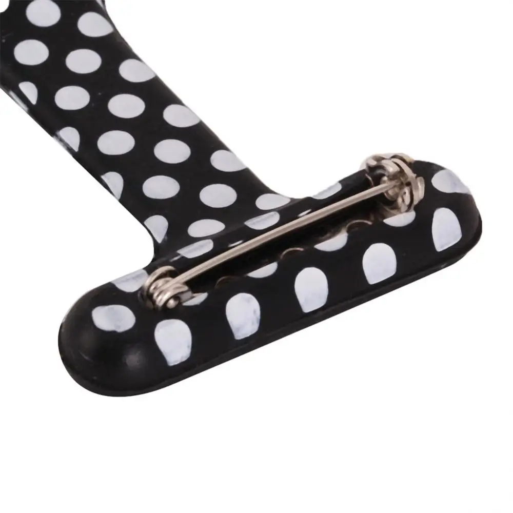 10pcs Fashion Casual Pocket Watches Men Women Unisex Rubber Silicone Nurse Watch Clip-on Medical Quartz Watch Wholesale