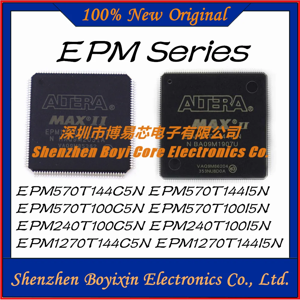 Микросхема EPM240T100I5N EPM240T100C5N EPM570T100I5N EPM570T100C5N EPM570T144I5N EPM570T144C5N EPM1270T144I5N EPM1270T144C5N EPM