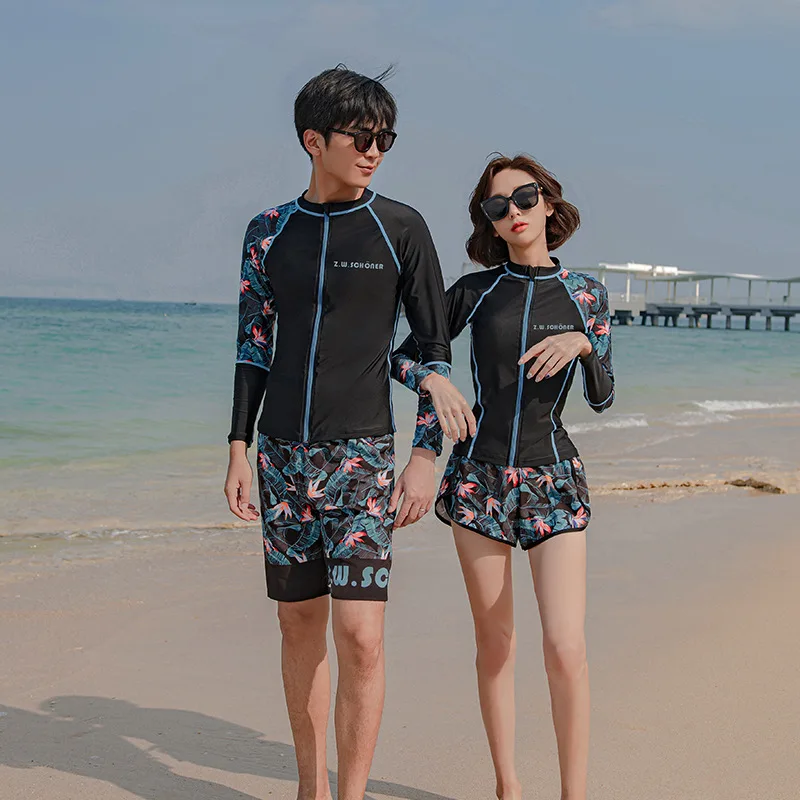 Комплект женской длинной рубашки и брюк комплект бикини с защитой от УФ-лучей