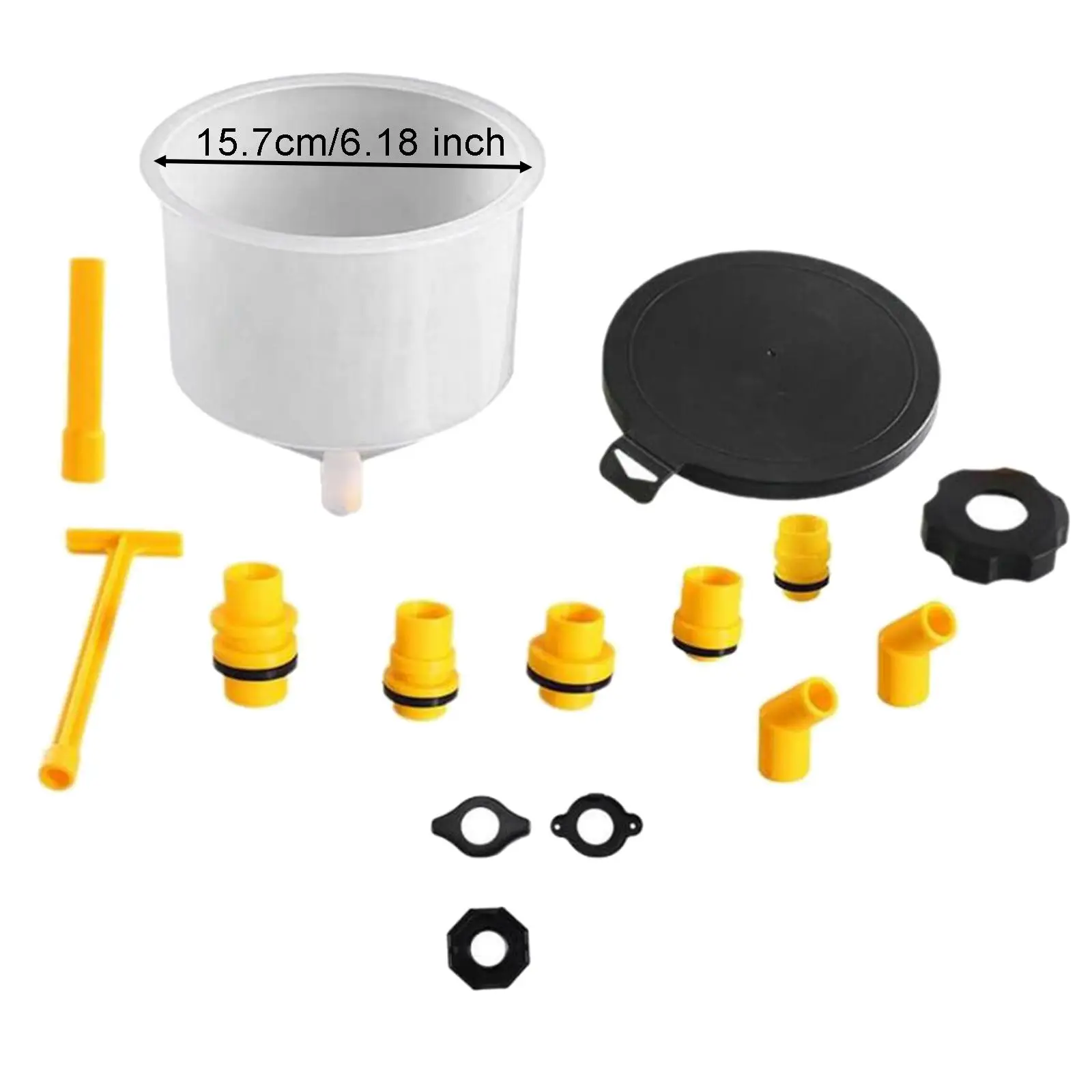 15 универсальных автомобильных воронок для заправки охлаждающей жидкости