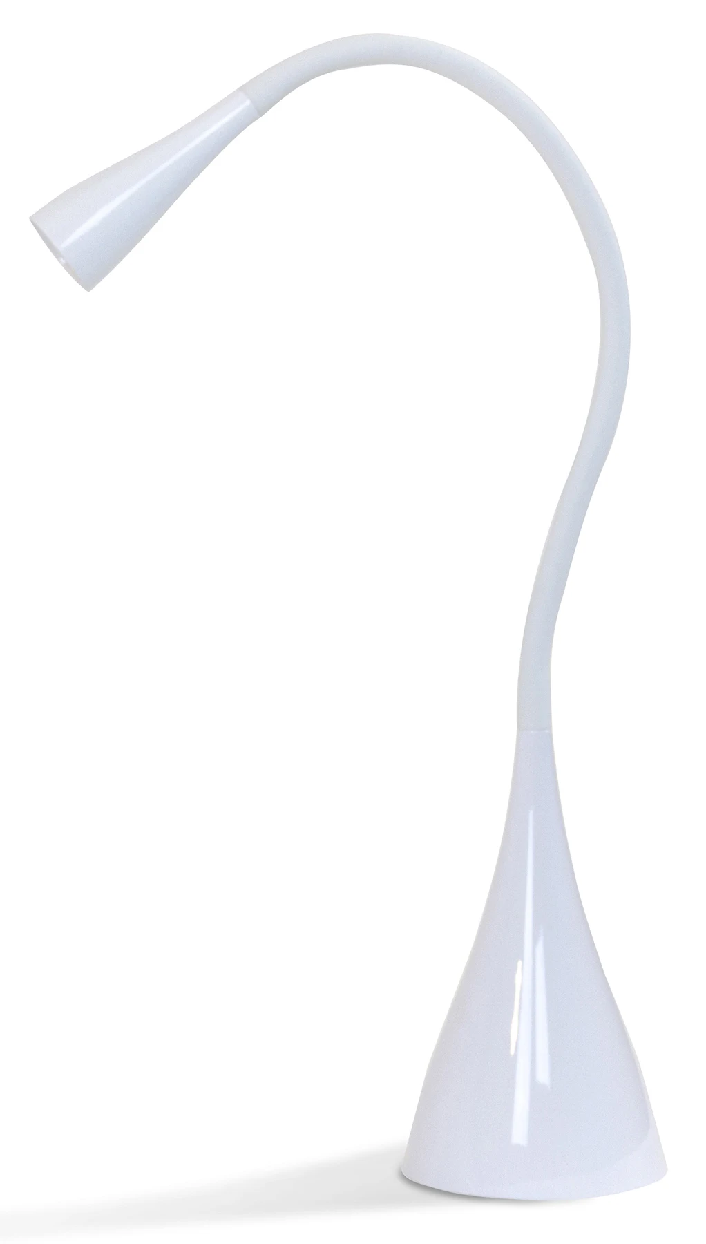 

Newhouse Lighting NHGS-LED-WH 16" 3 Watt White LED Gooseneck Desk Lamp