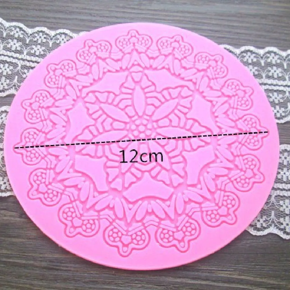 Креативная круглая силиконовая форма сделай сам для помадки украшение торта