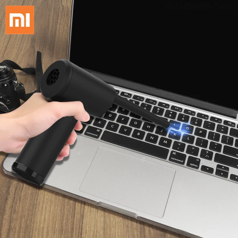 

Беспроводной пылеуловитель Xiaomi USB, ручной пистолет для сбора пыли, кондиционера, окон, углов шва, чистой пыли, клавиатуры для ноутбука