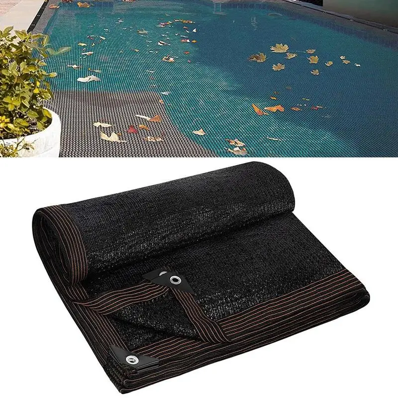 

Pool Leaf Cover Rectangular Pool Leaf Net Leaf Netting For Inground And Above Ground Rectangle Pools Catching Leaves Sunshade