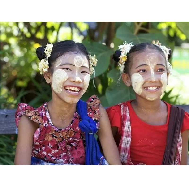 Мьянма Taung Gyi Mauk Mai Thanaka против акне увлажнение уменьшение пятен кожи очиститель