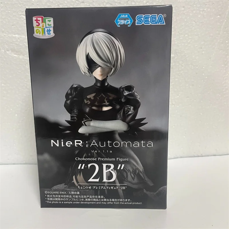 В наличии SEGA PM TV Ver. NieR:Automata Ver1.1a Yorha No. 2 Тип B ПВХ 18 см аниме экшн-Фигурки Коллекция