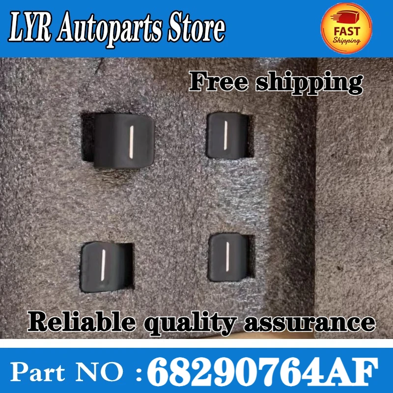 

4 шт., кнопка переключения центрального окна приборной панели для Jeep Wrangler Gladiator 18-24 68290764 AE 68290764 АК 68290764 АД 68290764 AF