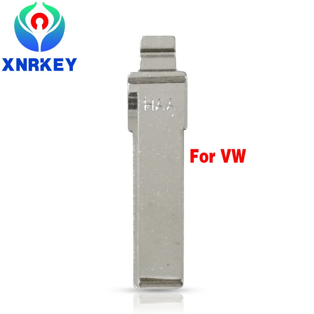 

XNRKEY 10 Pcs Replacement HU66 Blade Remote Folding Flip Blank Replacement Car Key Blade for VW