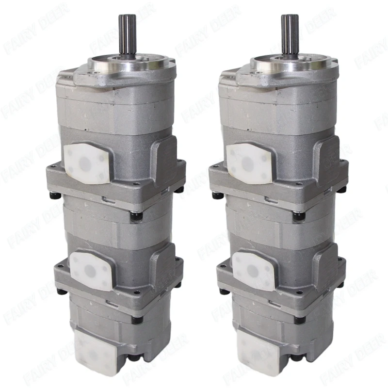 

Excavator hydraulic piston pump 705-56-24080 PC60-1 705-52-20100 gear pump