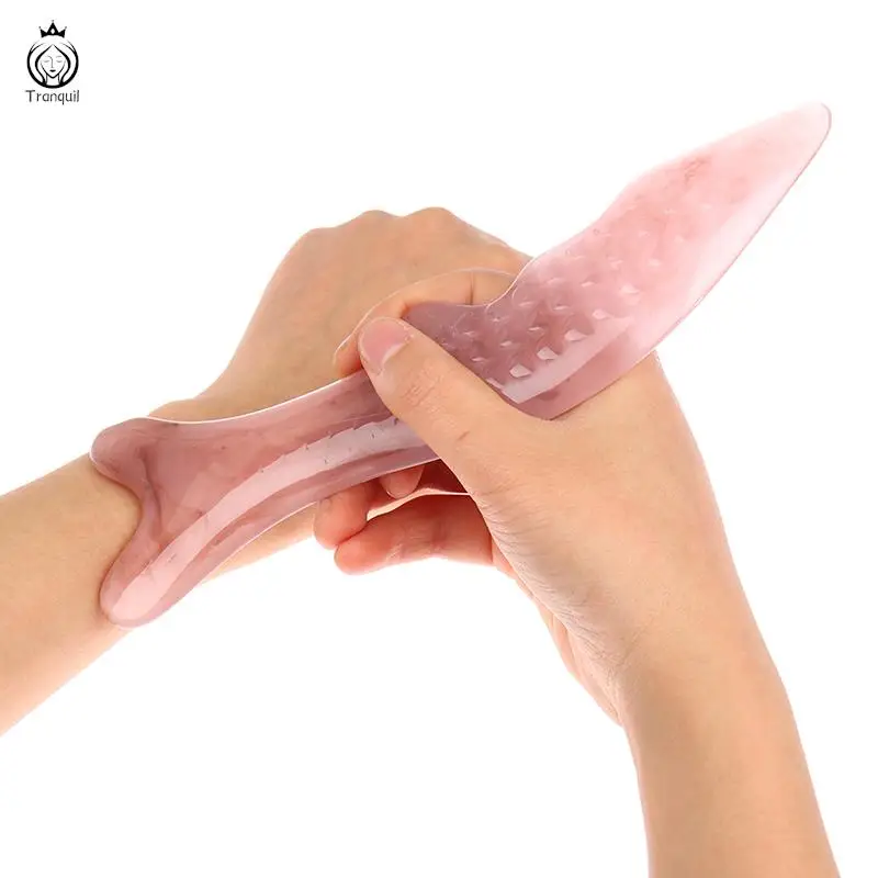

1Pcs Fish Shape Guasha Board Natural Resin Scraper Chinese Gua Sha Tool For Face Neck Body Acupuncture Pressure Therapy
