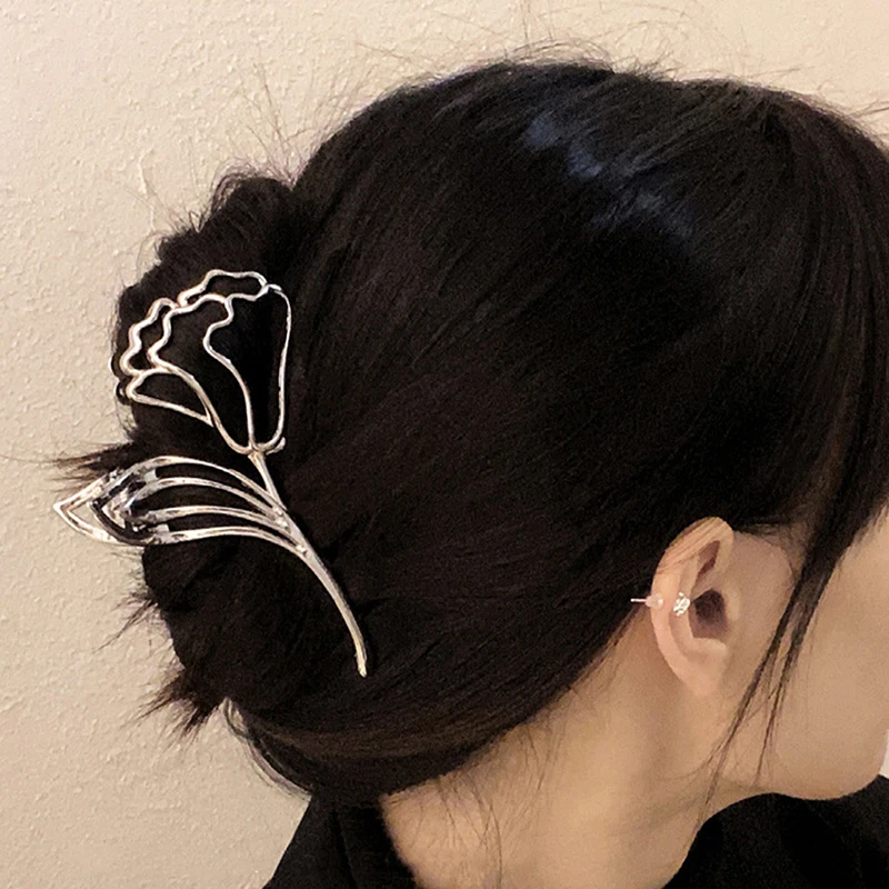 1 шт. женские крутые аксессуары для волос простые модные заколки элегантные
