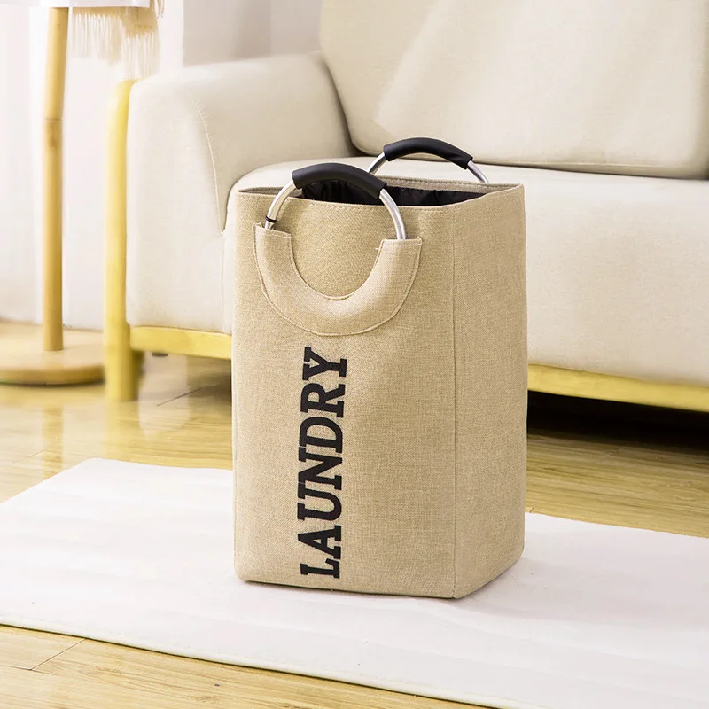 

Oxford Cloth Dirty Clothes Basket Waterproof Foldable Laundry Dirty Clothes Basket Travel Portable Storage Bag Storage Basket