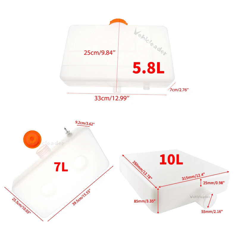 Пластиковый дизельный Обогреватель воздуха резервуар для топлива 2 5 л/4 л/5 8 Л/7 л/10