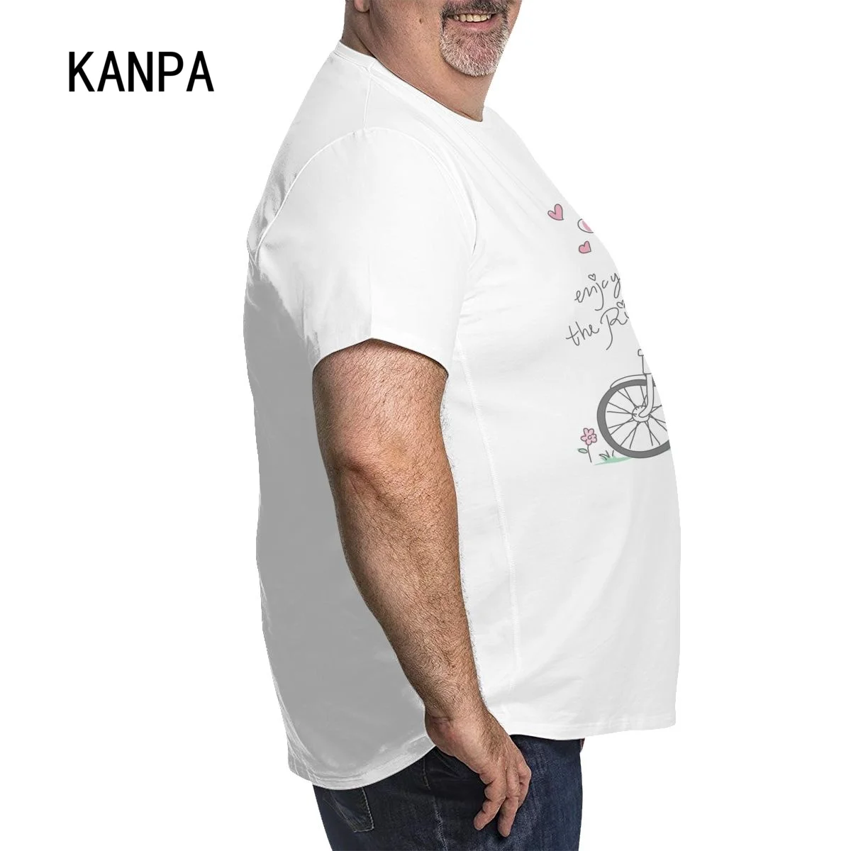 Футболка мужская с коротким рукавом 100% хлопок принтом медведя - купить по