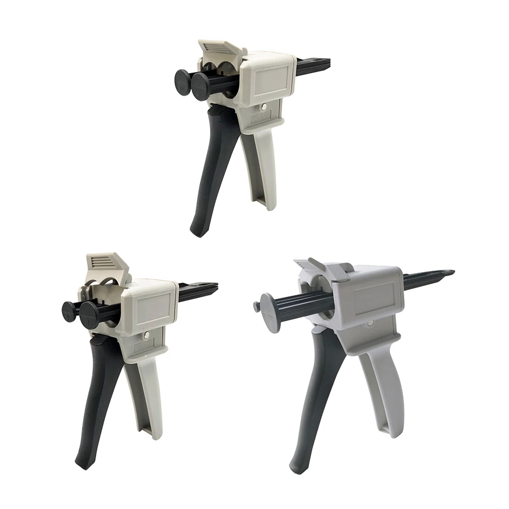

Dental Impression Gun Mixing Dispensing Universal Dispenser Gun 1:1/1:2/1:10 Silicon Rubber Dispenser Gun 10:1 Dentist Tools