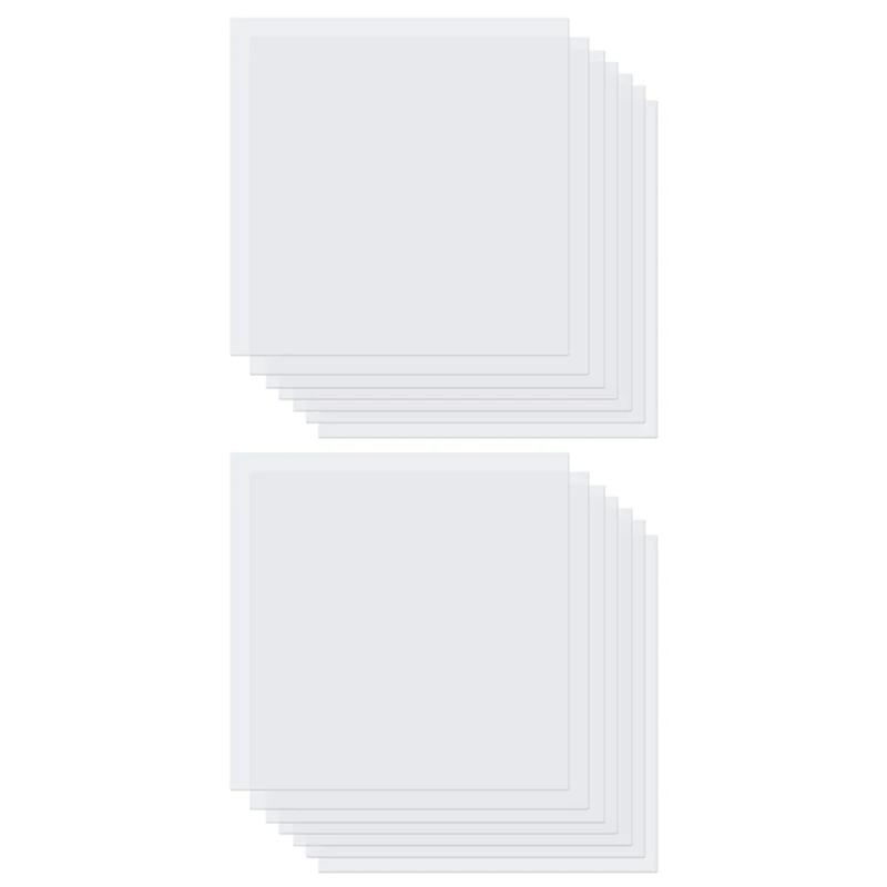 

Трафареты пустые из майларового материала для машин Cricut и силуэтов, 20 шт., 7 мил, 12X12 дюймов