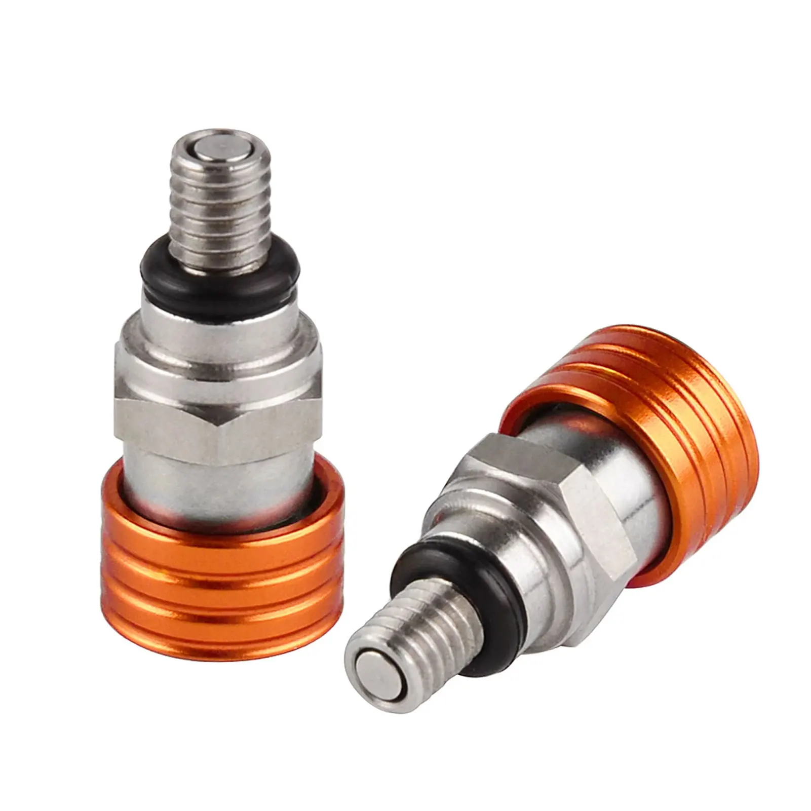 

1 Pair M4x0.7 Fork Air Bleeder Pressure Relief Accessory Fits For Honda CRCRF YZ YZF WRKaw Asaki Ya Maha Suz Uki MotocrossDirt B