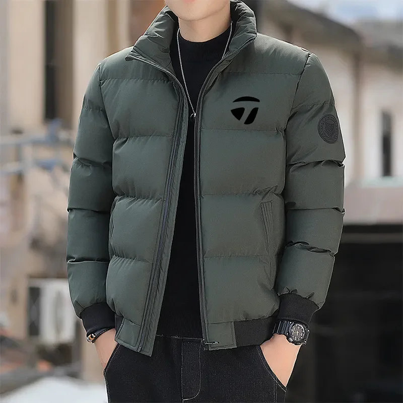 

Men's and Women's Golf Jacket 2023 Winter New Fashion Printing Warm Zipper Long Sleeve Top Leisure Outdoor Sports Golf Jacket