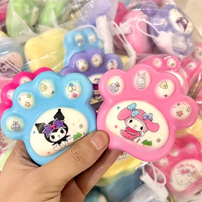 1 шт. декомпрессионная игрушка Sanrio Kuromi медленный отскок игрушки для сжатия на
