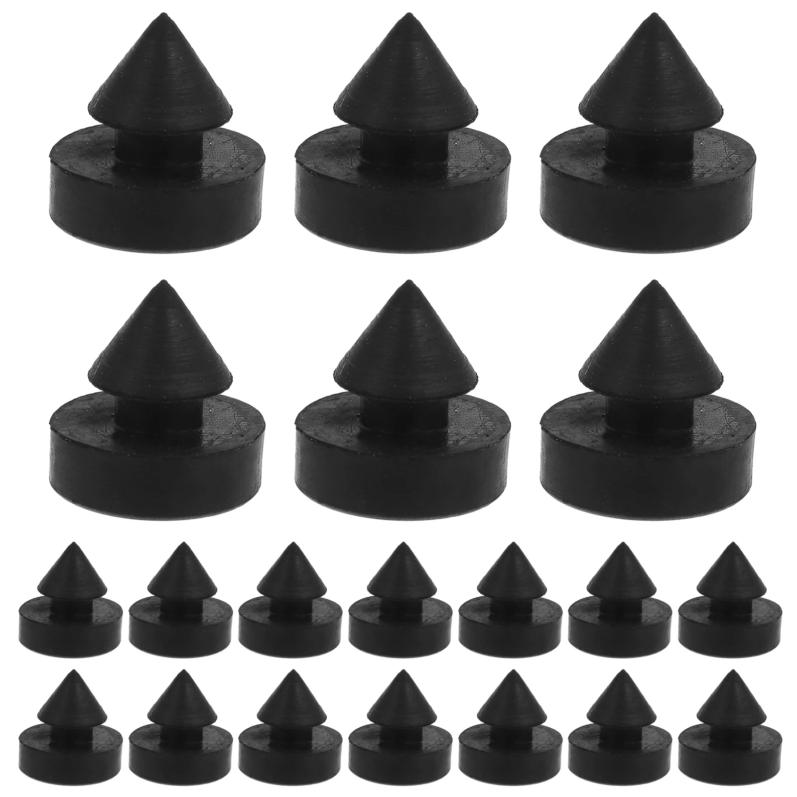 

20 шт. резиновые шпильки для предотвращения столкновений, поглощающие дверные упоры для лифта, бесшумная защита, простая установка