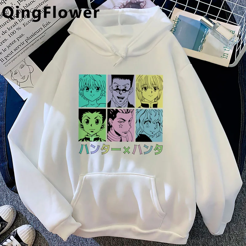 

Anime Hunter x Hunter Killua Hisoka Jujutsu Kaisen Gojo Satoru hoodies men Ulzzang Korea grunge men pullover y2k aesthetic
