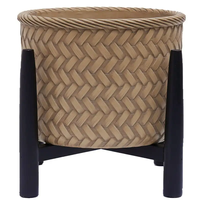 

Gardens Prater Basket Planter with Stand