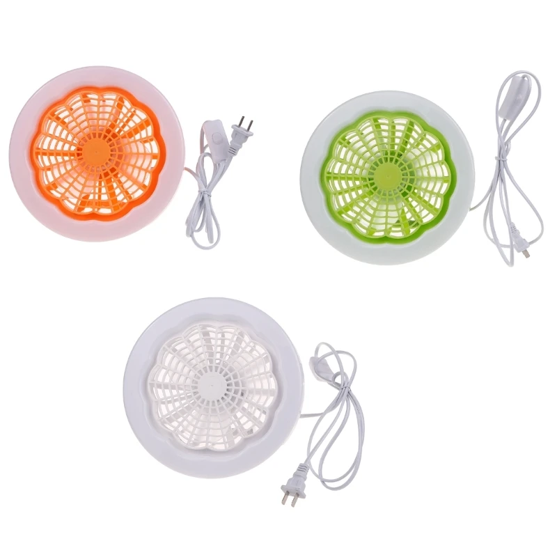

Energy Saving Fan Light with Remote Control, 30W Electric Fan Lamp with Switch Cable for Home Dormitory & Night Drop shipping