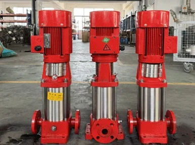 Комплект пожарных насосов с двигателем XBC-электрический трансферный масляный